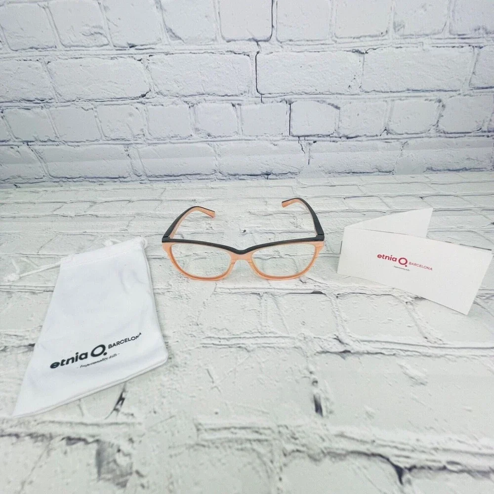 Etnia Barcelona LaRochelle Eyeglasses Sunglasses Frames Pink Brown 53-15-140